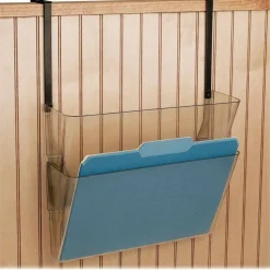Officemate Mountable Wall File, Clear, 2PK