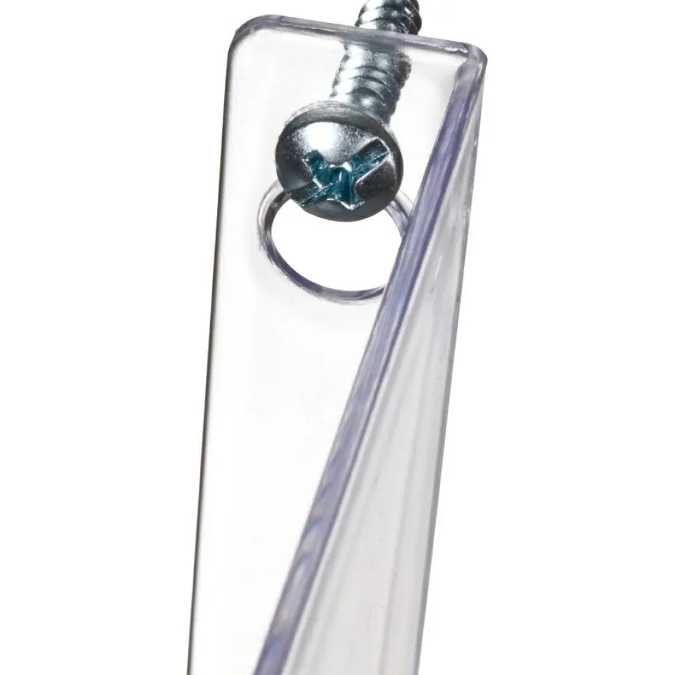 Officemate Mountable Wall File, Clear, 2PK