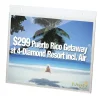 Officemate Plastic Sign Holders, Horizontal, 11" x 8 1/2", Clear, Pack Of 6