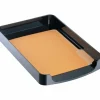 Officemate 2200 Series Front-Loading Desk Tray, 1 Section, Legal Size Files, 10.25" x 15.38" x 2", Black