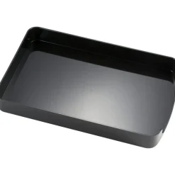 Officemate 2200 Series Front-Loading Desk Tray, 1 Section, Legal Size Files, 10.25" x 15.38" x 2", Black