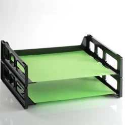 Officemate Side-Loading Desk Trays, 2PK