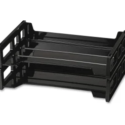 Officemate Side-Loading Desk Trays, 2PK