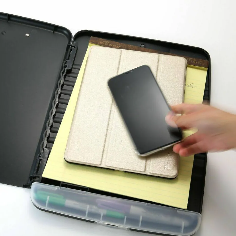 Officemate Slim Clipboard Storage Box