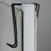 Officemate Wire Cubicle Hook, 1 Sided, Black