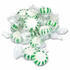 Office Snax Candy Assortments, Spearmint Candy, 1 lb Bag