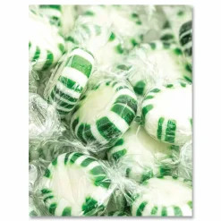 Office Snax Candy Assortments, Spearmint Candy, 1 lb Bag
