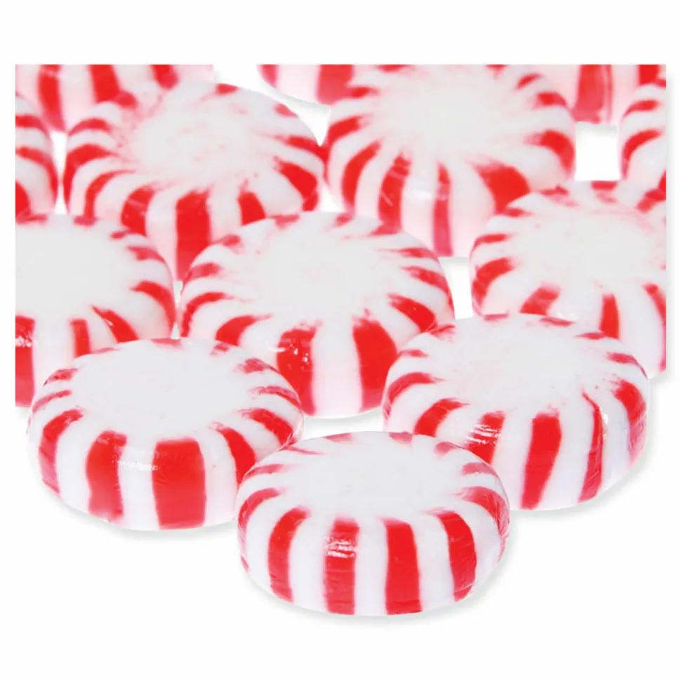 Office Snax Candy Assortments, Starlight Peppermint Candy, 1 lb Bag
