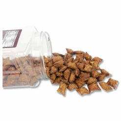 Office Snax Peanut Butter Filled Pretzels - Resealable Tub - Peanut Butter - 1.50 lb - 1 Each