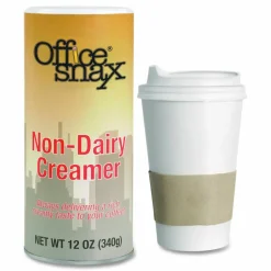 Office Snax Powdered Non-Dairy Creamer, Regular, 12 oz Canister, 3/Pack