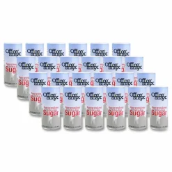 Office Snax Sugar Canister, 20 oz Reclosable Canister, 24/Carton