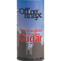 Office Snax Sugar Canister, 20 Oz.
