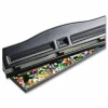 OIC Adjustable 3-Hole Punch, Black