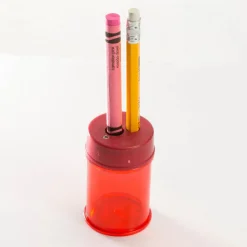 OIC Officemate Double Barrel Pencil/Crayon Sharpener 2 Hole(s) 2.1