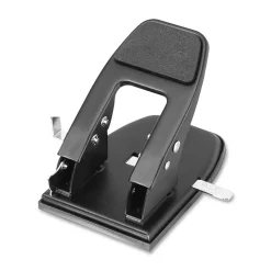 OIC Heavy-Duty 2-Hole Punch, Black