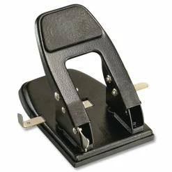 OIC Heavy-Duty 2-Hole Punch, Black
