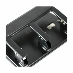 OIC Heavy-Duty Padded Handle 3-Hole Punch, Black