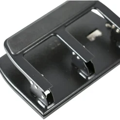 OIC Heavy-Duty Padded Handle 3-Hole Punch, Black