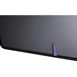OIC Security Wall File With Lid, Letter Size, Black