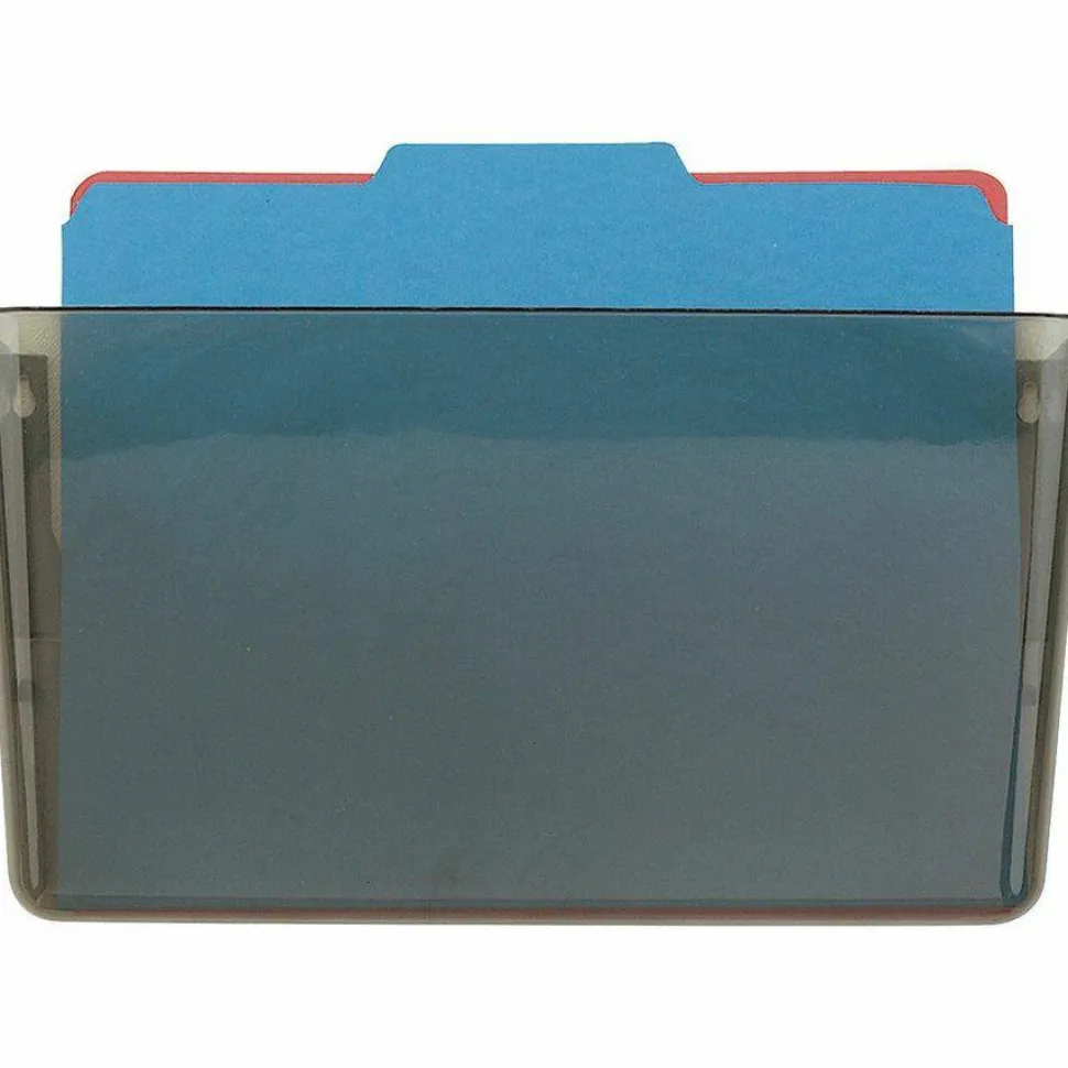 OIC Wall File, Letter Size, Smoke