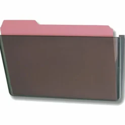 OIC Wall File, Letter Size, Smoke