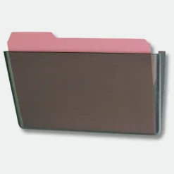 OIC Wall Mountable Plastic Space-Saving Files, 7