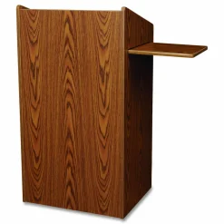 Oklahoma Sound Aristocrat Non-Sound Lectern, 25 x 20 x 46, Oak