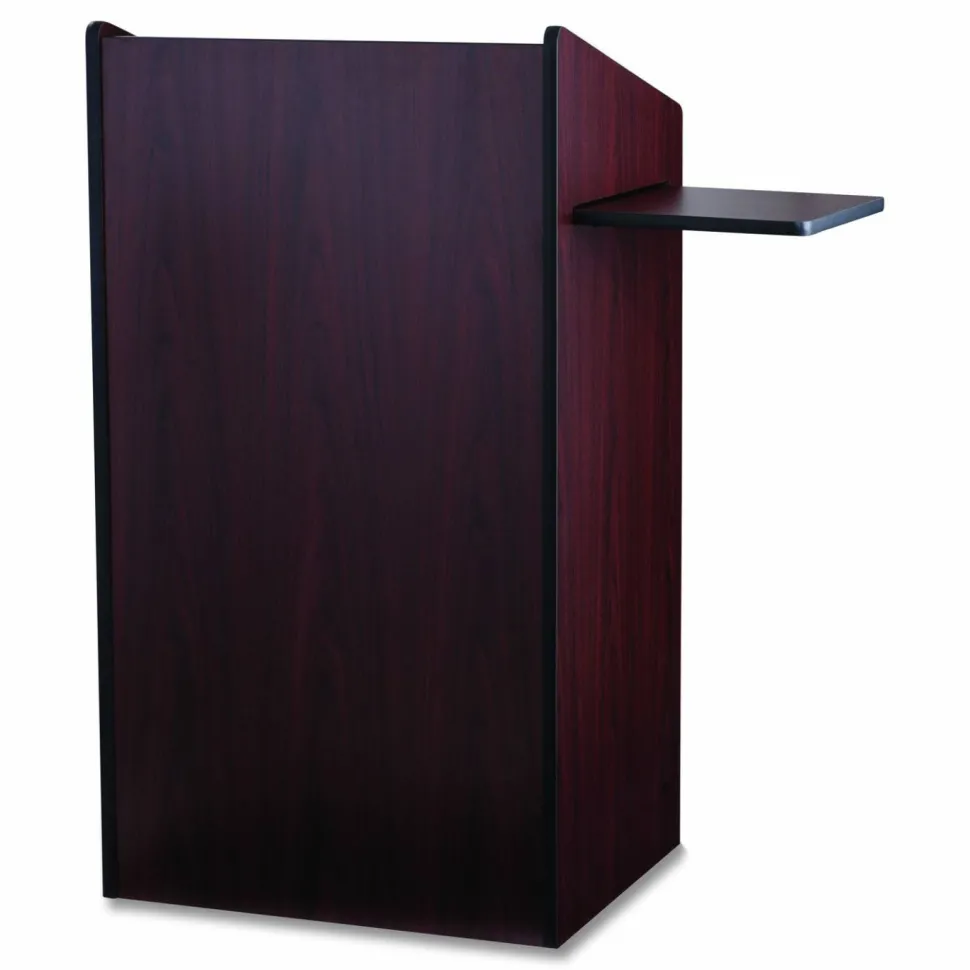 Oklahoma Sound Aristocrat Non-Sound Lectern, 25 x 20 x 46, Mahogany