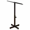 Oklahoma Sound Portable Presentation Lectern Stand, 20 x 18.25 x 44, Medium Oak