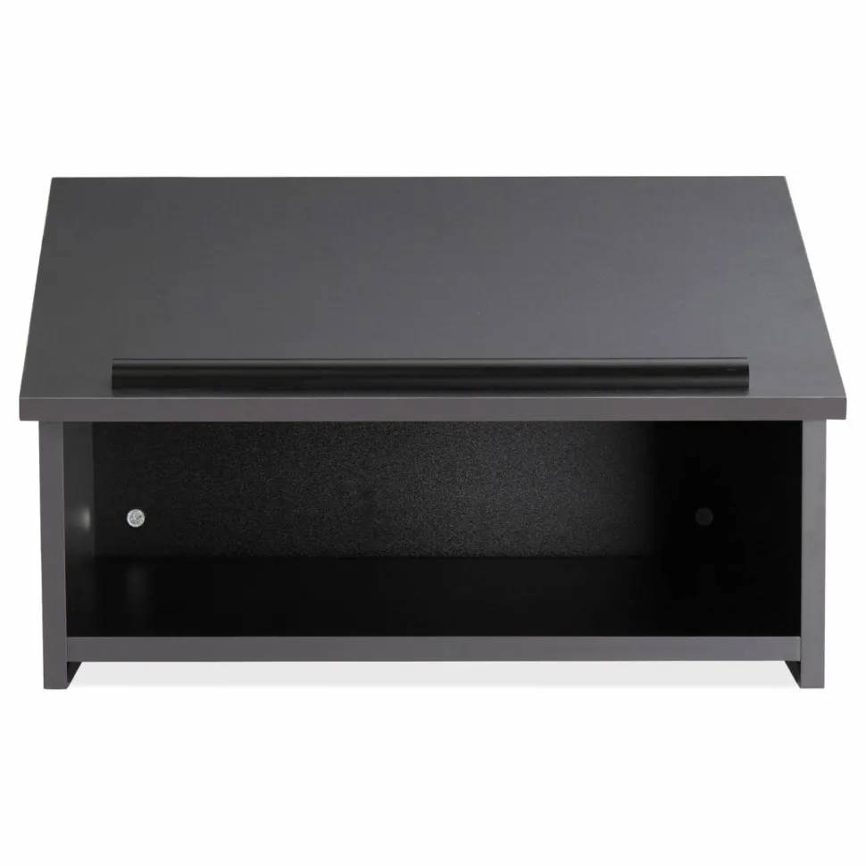 Oklahoma Sound Tabletop Lectern, 23.75 x 19.87 x 13.75, Black
