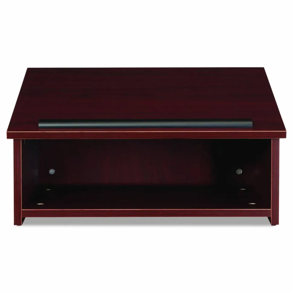 Oklahoma Sound Tabletop Lectern, 23.75 x 19.88 x 13.75, Mahogany