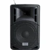 Oklahoma Sound Wireless PA System with Wireless Handheld Microphone, 40 W, Black