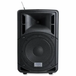 Oklahoma Sound Wireless PA System with Wireless Handheld Microphone, 40 W, Black