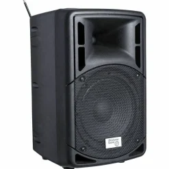 Oklahoma Sound Wireless PA System with Wireless Handheld Microphone, 40 W, Black