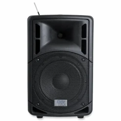 Oklahoma Sound Wireless PA System with Wireless Tie Clip Microphone, 40 W, Black