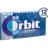 Orbit Gum, Peppermint, 0.95 Oz, Box Of 12