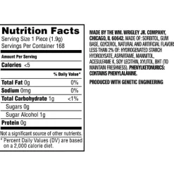 Orbit Sugar Free Gum, Wintermint, 14 Stick, Box Of 12