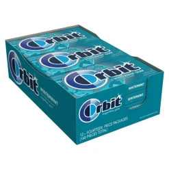 Orbit Sugar Free Gum, Wintermint, 14 Stick, Box Of 12
