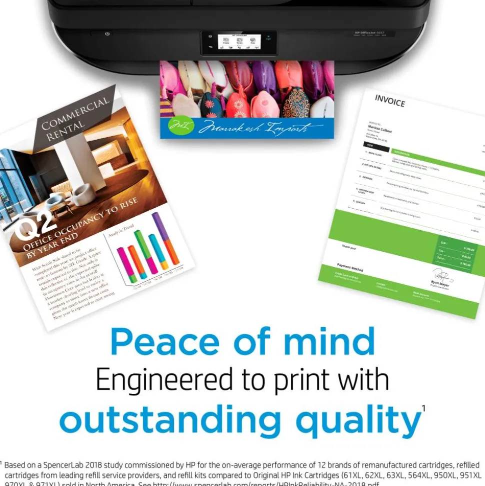 Original HP 910 Cyan Magenta Yellow/910XL Black Ink Cartridges 4-pack|HP OfficeJet 8010/8020/HP OfficeJet Pro 8020/8030 Series|Instant Ink Eligible