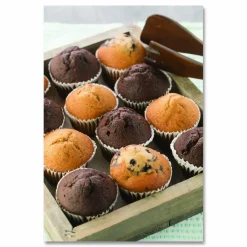 Otis Spunkmeyer Muffins Variety Pack, Assorted Flavors, 4 oz Pack, 15 Packs/Carton