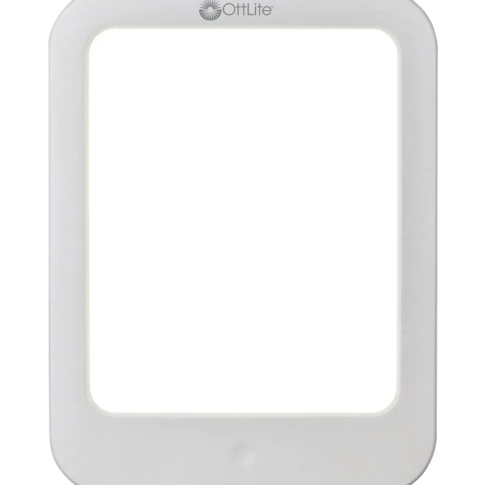 OttLite Wellness Series ClearSun LED Light Therapy Lamp, 7.88" High, White