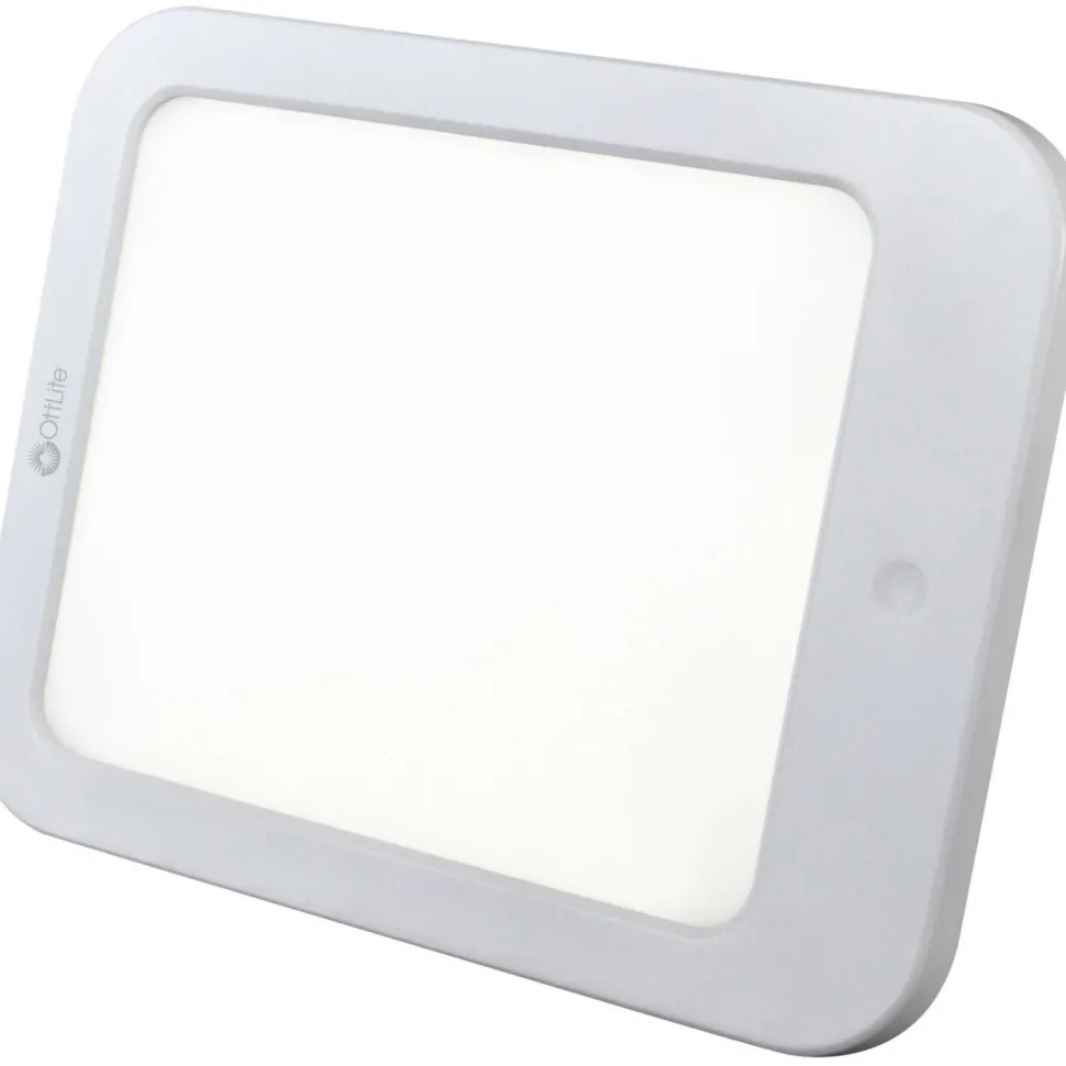 OttLite Wellness Series ClearSun LED Light Therapy Lamp, 7.88" High, White