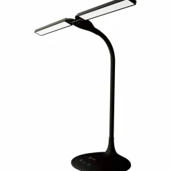 OttLite Wellness Series Pivot LED Desk Lamp with Dual Shades, 13.25