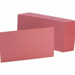 Oxford Color Index Cards, Unruled, 3