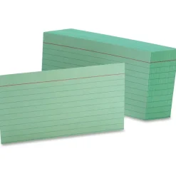 Oxford Color Index Cards, Ruled, 3