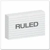 Oxford Index Cards, Ruled, 3" x 5", White, Pack Of 100