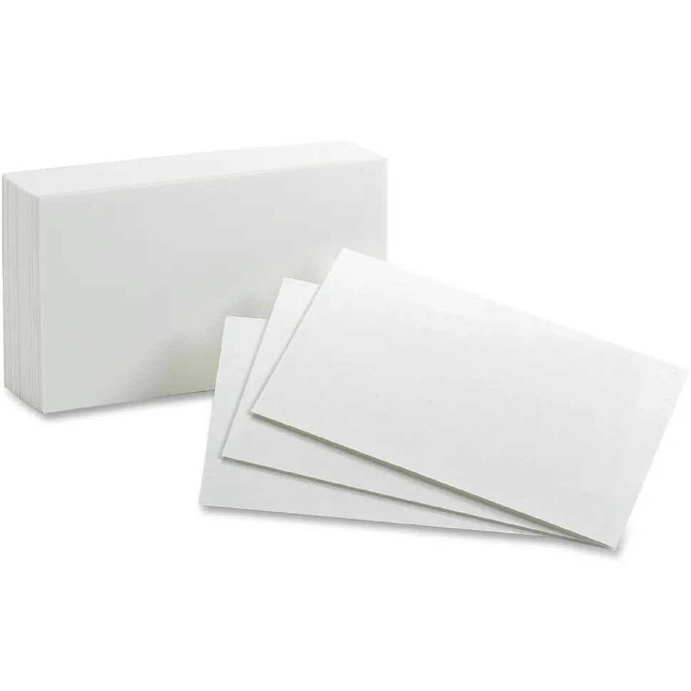 Oxford Plain Index Cards