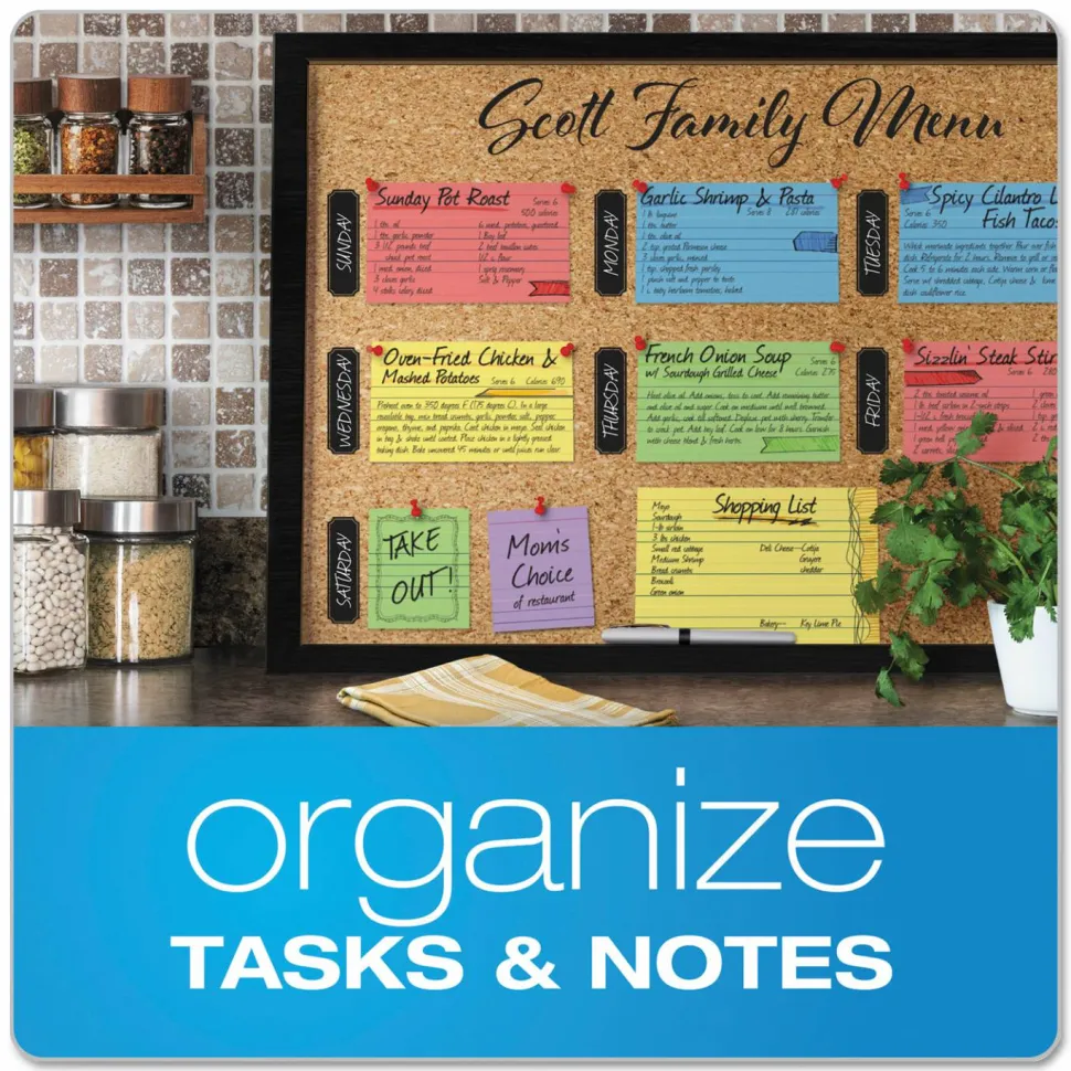 Oxford Ruled Index Cards, 3 x 5, Canary, 100/Pack