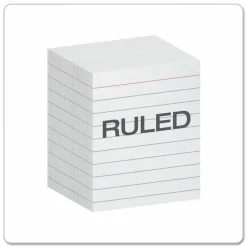 Oxford Ruled Mini Index Cards, 3 x 2.5, White, 200/Pack