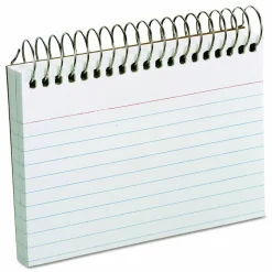 Oxford Spiral-Bound Index Cards, Ruled, 3